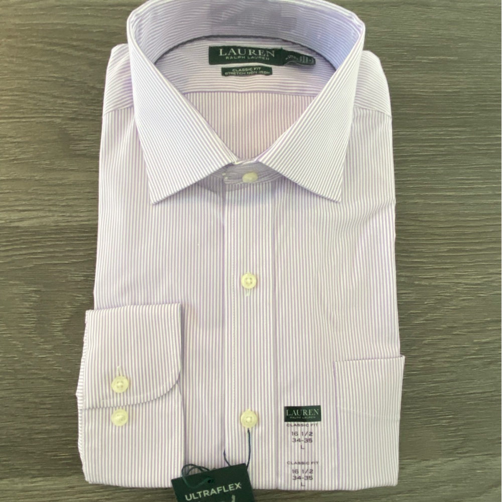 Lauren RL Button Up Dress Shirt